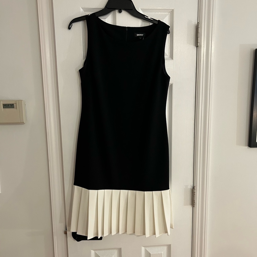 DKNY two toned dress